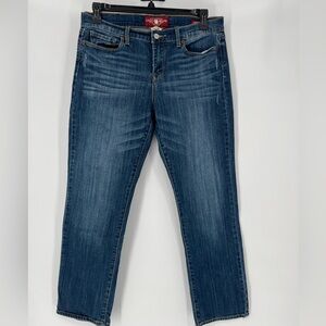 LUCKY BRAND‎ SOFIA STRAIGHT ANKLE DISTRESSED LOOK, FABULOUS COMFY JEANS